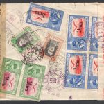 پست هوایی سفارشی از تهران به نیویورک با ارور در لیبل PAN AM