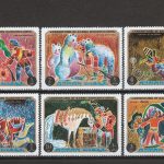 مینی شیت سیندرلا و نمایشگاهی با طرح کمیک نمادهای ماه و سال / 1998