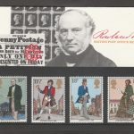 پگ اورجینال فیلاتلیک پاکت , مینی شیت و سری تمبر یادبود سر رونالد هیل