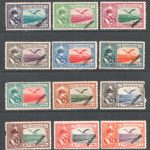 سری نمونه پست هوایی عقابی با روچاپ Specimen