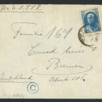 پاکت رضاشاهی با سانسور آلمان نازی و مهر C