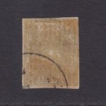 4 قران زرد با کاغذ خط دار عمودی باطل