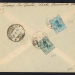 پاکت سفارشی با مهر کمیاب شاهی