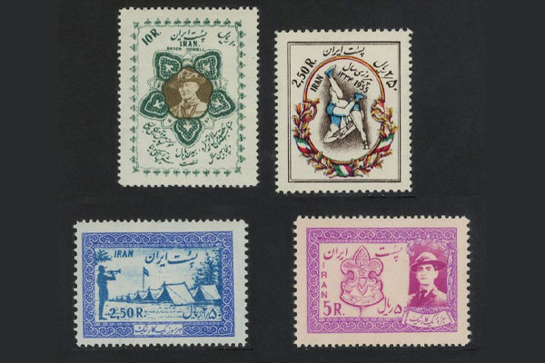 تمبر قدیمی ایرانی