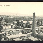 کارت پستال با تصویر نمای شهر تهران